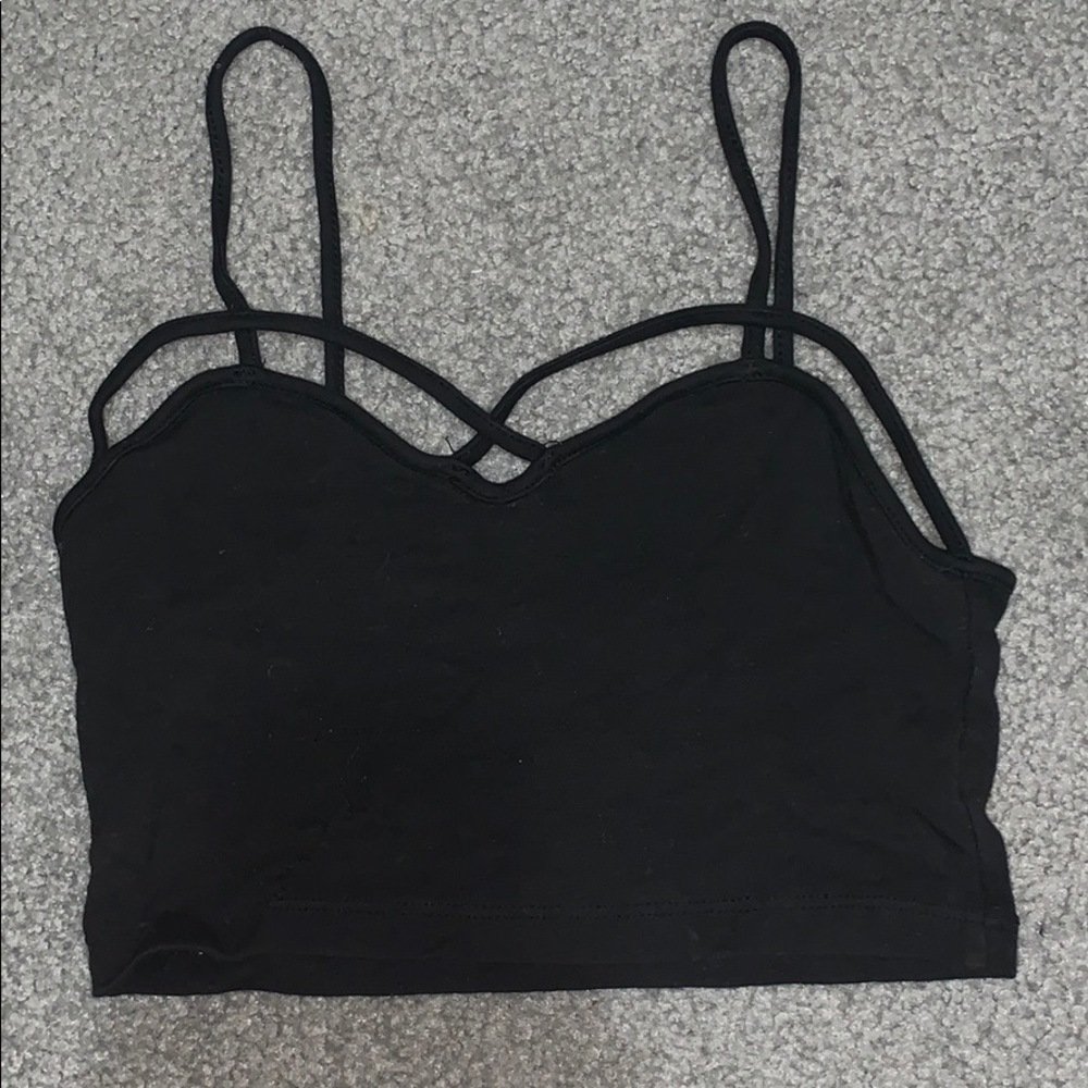 Brandy Melville Criss Cross Bralette